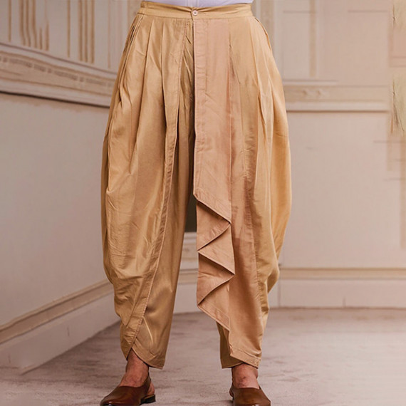 http://342977.6veg5luws.asia/products/men-beige-solid-draped-dhoti-pants