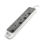 ABS 4 Way Power Strip