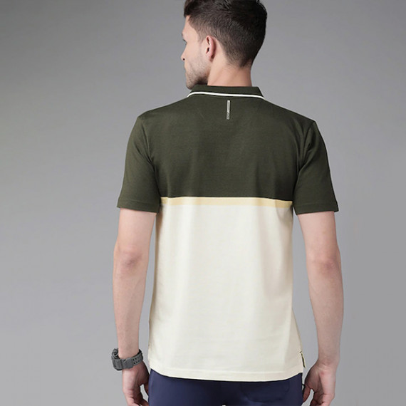 http://342977.6veg5luws.asia/products/men-olive-green-yellow-colourblocked-polo-collar-active-fit-t-shirt