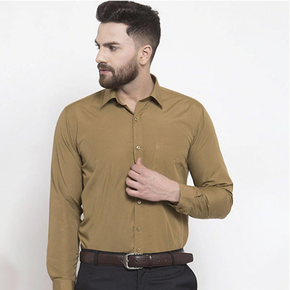 http://342977.6veg5luws.asia/products/men-khaki-slim-fit-solid-formal-shirt